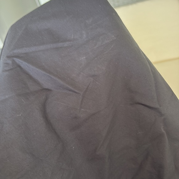 Madewell Bubble-Sleeve‎ Top in Poplin Womens Size 14 Black - Picture 7 of 9